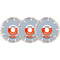 WellCut Extreme Diamond Blade 125mm x 22.23mm Bore Pack of 3