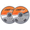WellCut Cutting Disc 115mm 4.5 Inch in Metal Box For Angle Grinder Pack of 20